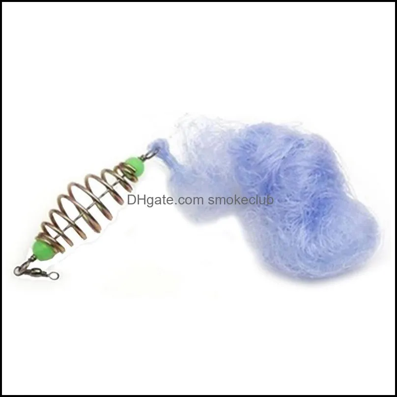 Spring Shoal Fishing Net With Night Luminous Beads Ball Bearing Solid Ring Connector Freshwater Tool #G3 Accessories