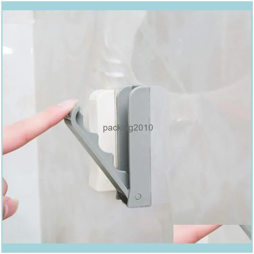 Hooks & Rails Foldable Hook Household Invisible Hanging Coat Self-Adhesive Kitchen Storage1