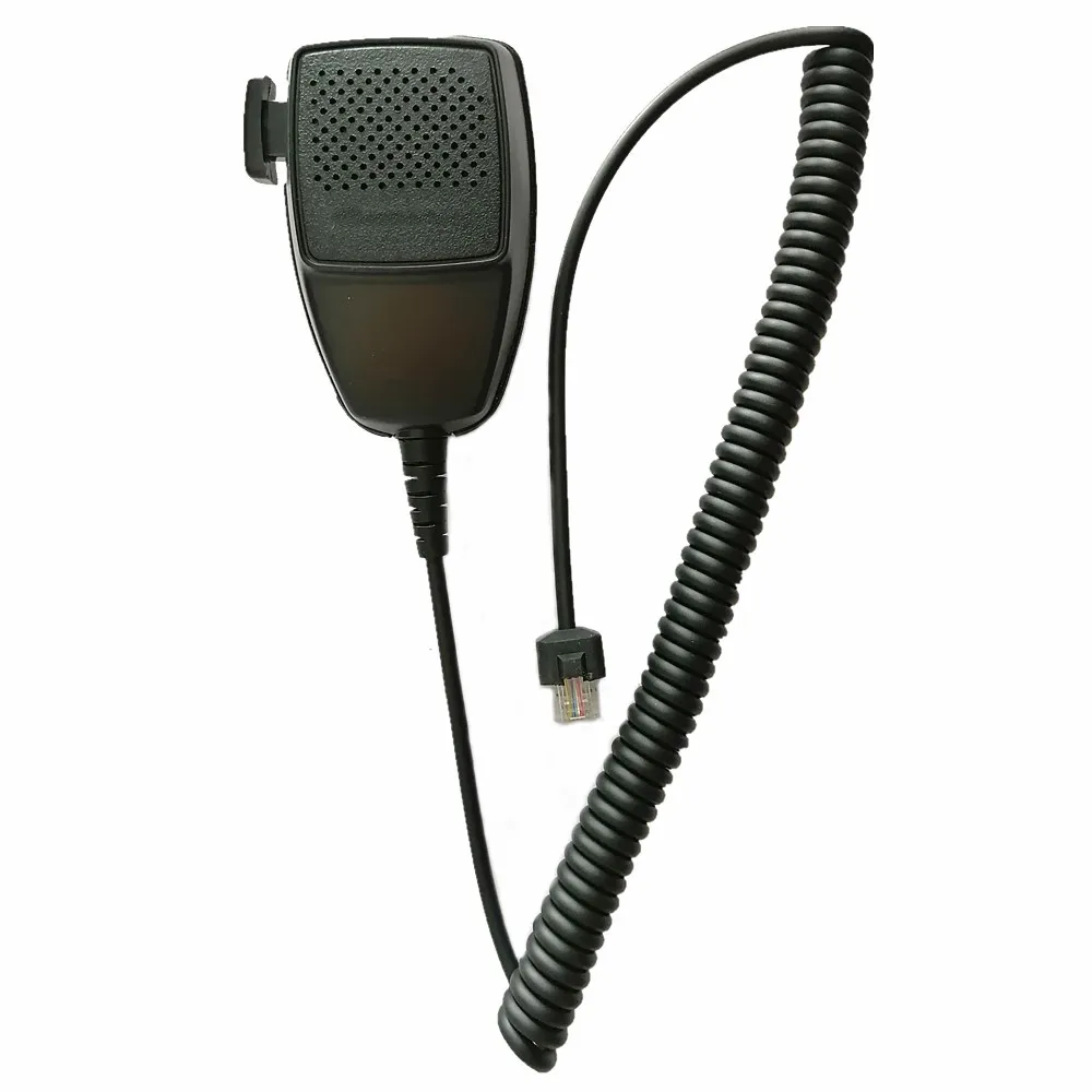 8 Högtalarhögtalare Mikrofon Handhållen Radio Motor-Ola Pins i tvåvägs Walkie Talkie GM300 GM338 CDM750 GM950 Mobil radiobil HMN3596A