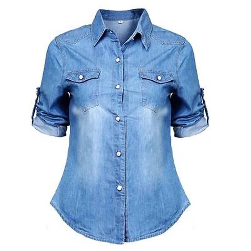 Blusas deals jeans femininas