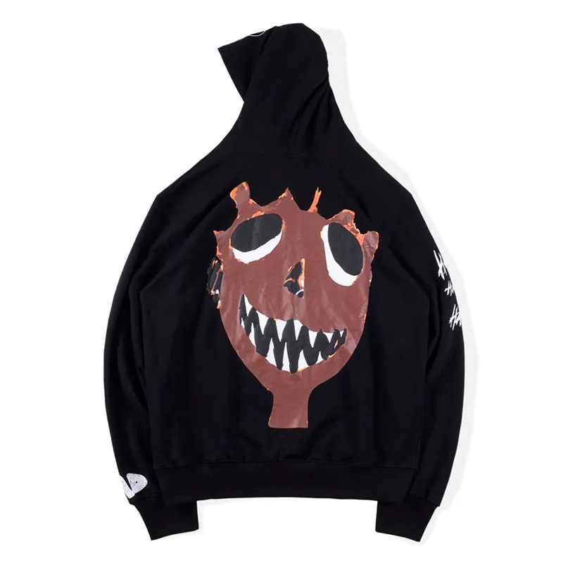 Erkek Hoodies Tişörtü Erkek Tasarımcı Kötü XXX Vibes Sonsuza Hoodie Hip Hop Graffiti High Street Moda Kapüşonlu Kazak