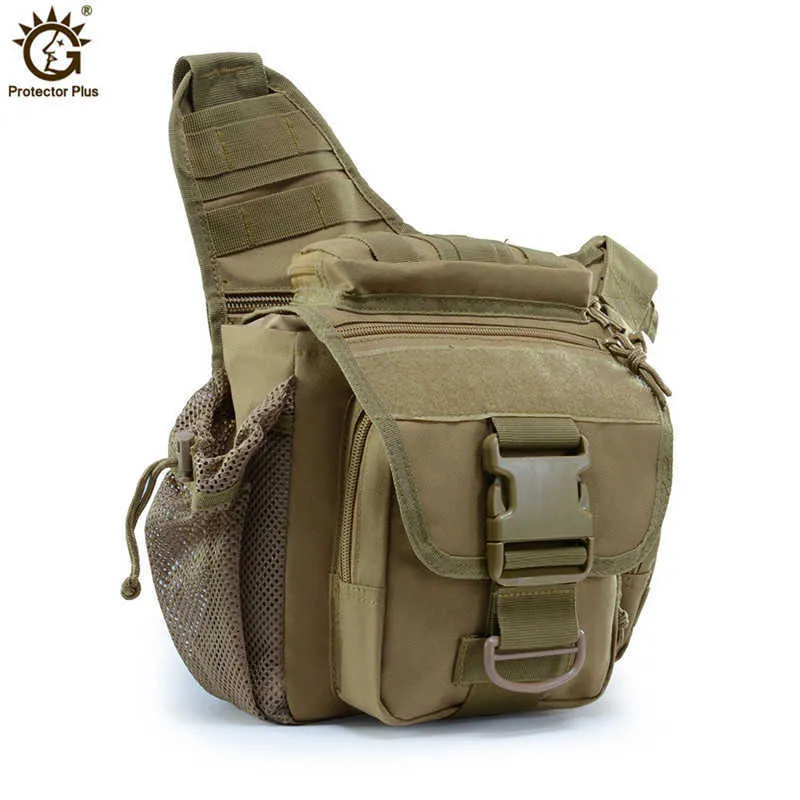 Borsa fotografica tattica 800D Borsa impermeabile per marsupio Escursionismo Pesca Caccia Borse sportive Camping Molle Borsa militare Cintura Zaino militare Y0260i