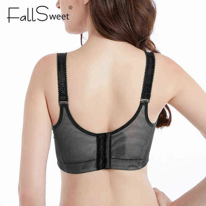 FallSweet Plus Size Bras for Women Sexy Lace Brassiere Push Up Underwire  Lingerie