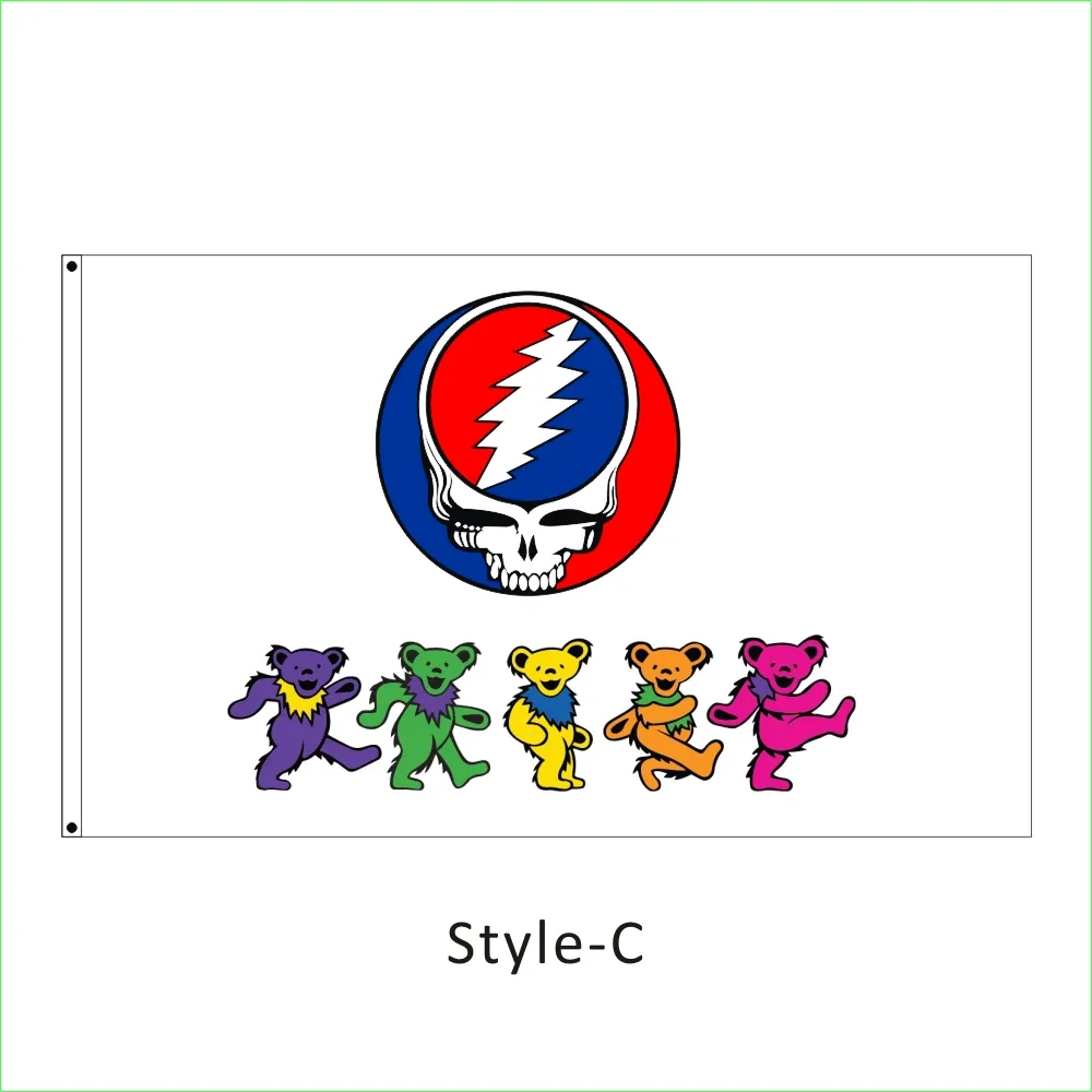 Grateful dead dancing bears quilt