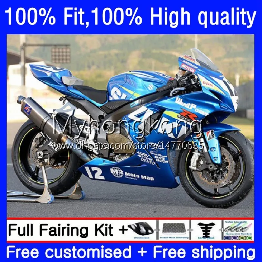 Injection Fairings For SUZUKI GSXR600 K11 GSXR750 23No.0 GSXR 600 750 CC 600CC 11 12 13 14 15 16 17 GSXR-600 750CC 2011 2012 2013 2014 2015 2016 2017 OEM Body Factory Blue