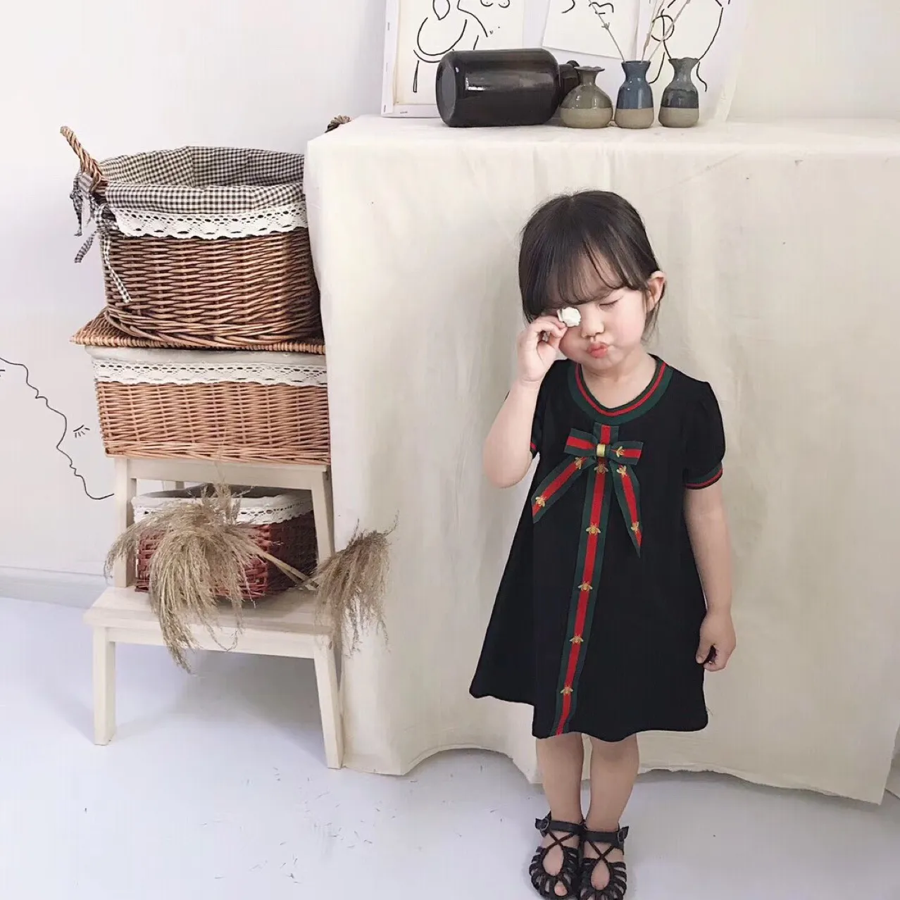 Baby girl new designer dresses on sale