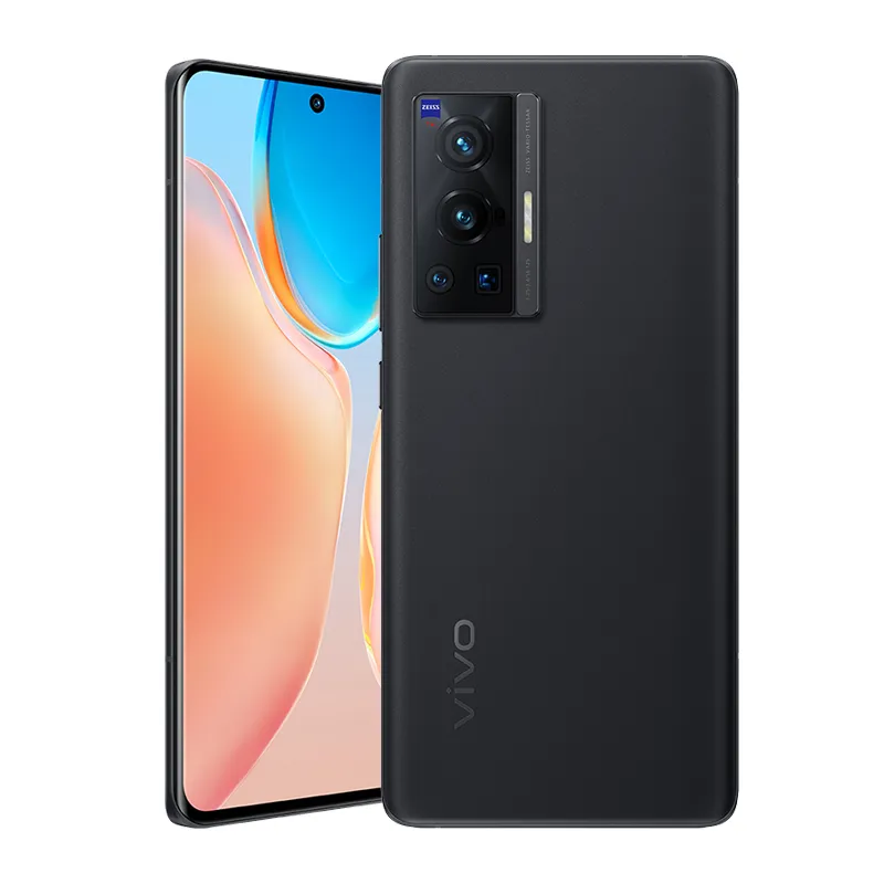 Original Vivo X70 Pro 5G Telefone Móvel 8GB RAM 128GB 256GB ROM Exynos 1080 Octa Core 50MP NFC Android 6.56 "Amoled Curvado Tela Cultura Fingerprint Id Face Smart Cellphone