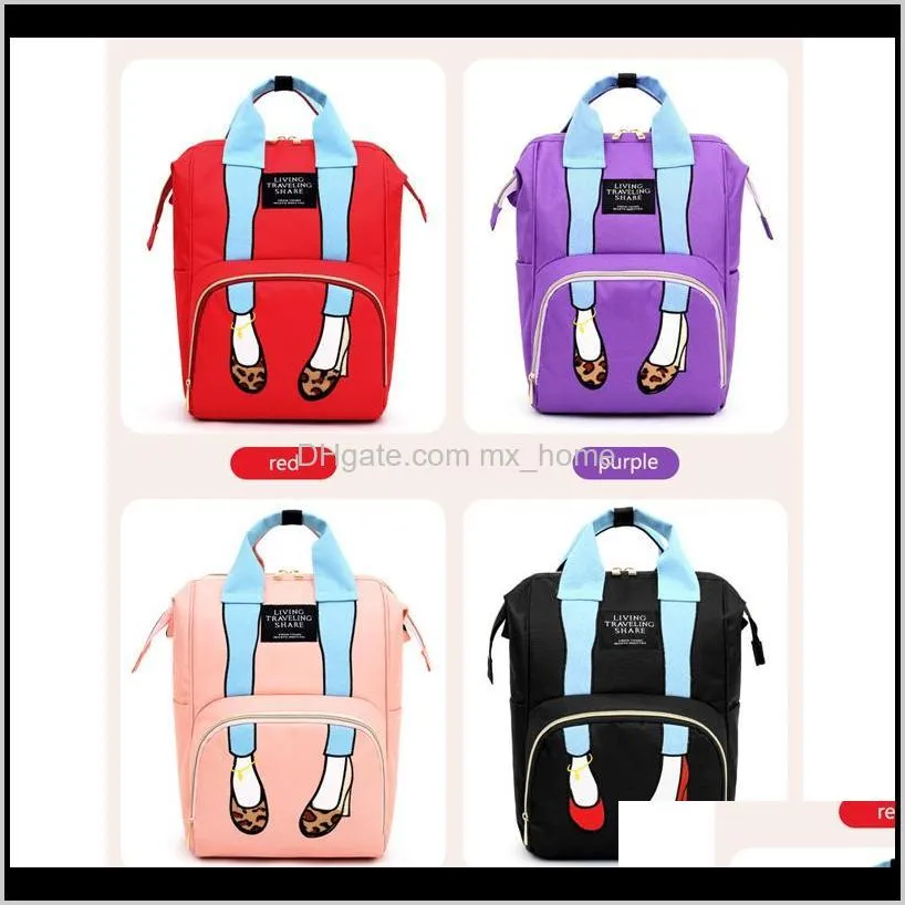 new waterproof diaper bag for mommy maternity nappy backpack baby stroller organizer nursing changing fashion mother women bag