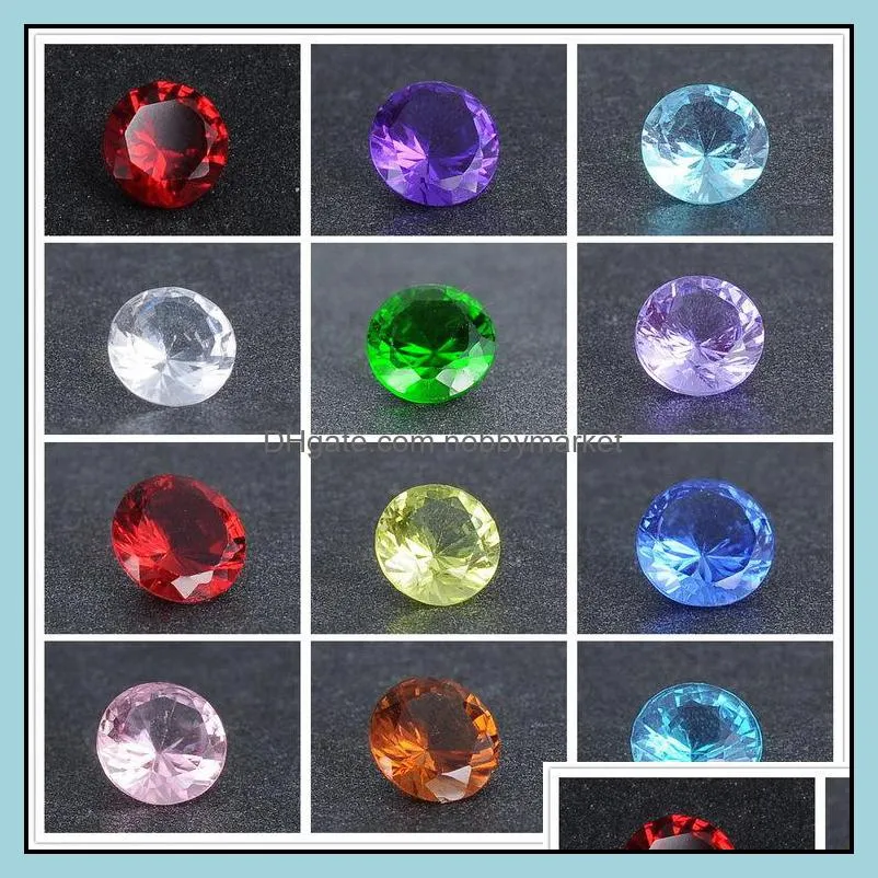 Wholesale 240pcs crystal beads Small 5mm Twinkling Birthstone Floating Charm for DIY Glass Floating Locket Accessories free shipping