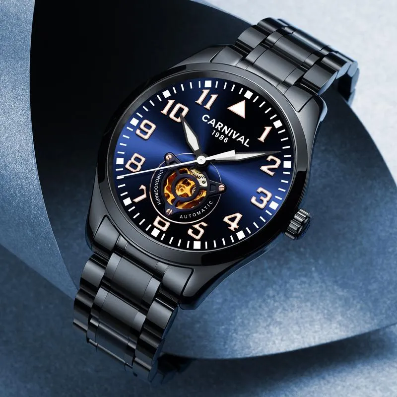 安い直送 カーニバルスイス人男性は機械式ウォッチ中空サファイアホームブレロジオ発光ハンドクロックc10 2腕時計を 790 販促販売 Kyoderdesign Com