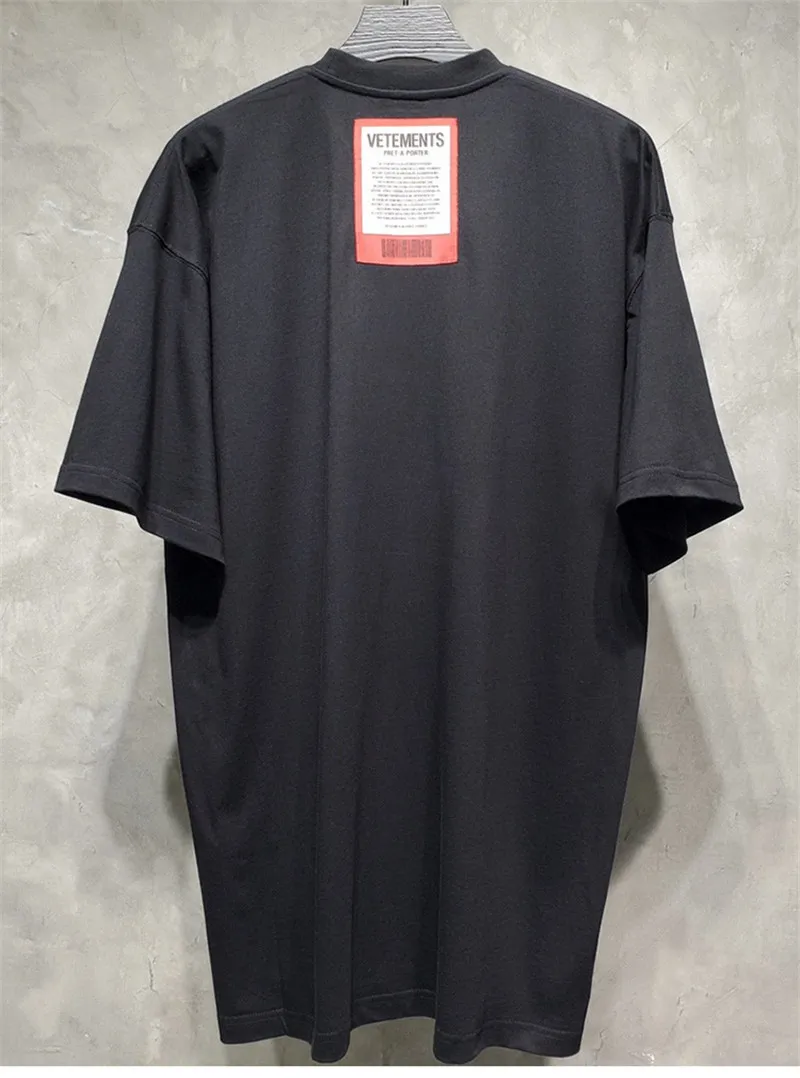 2021SS Tasarımcı Erkek Kadın Streetwear Ağır Kumaş T-shirt Yüksek Kalite Boy Üst Tees Işlemeli Tee