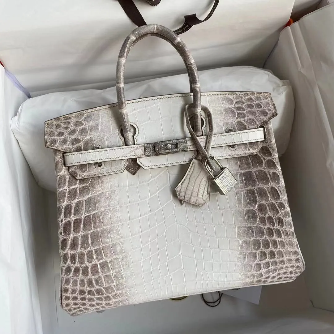 Femmes Designers Sacs 2021 Sacs à main Crossbody Full Leather Silver Diamond Boucle Importé Crocodile du Nil Mode Haute Qualité Cousu À La Main