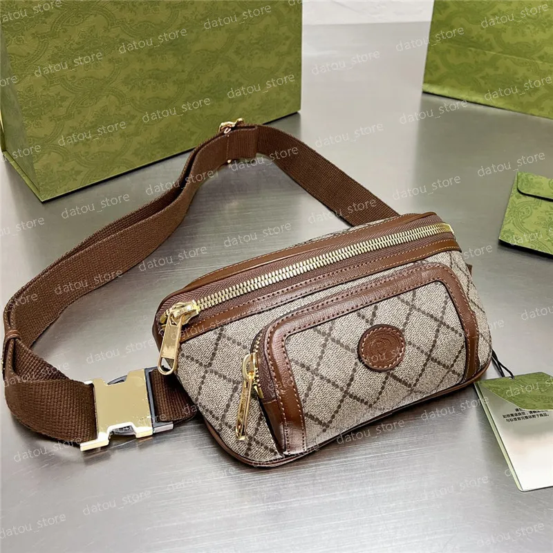 Designer Fannypack Donna Uomo Luxurys Designer Marsupi Uomo Moda Pettorali Borsa a tracolla a tracolla casual Borse piccole