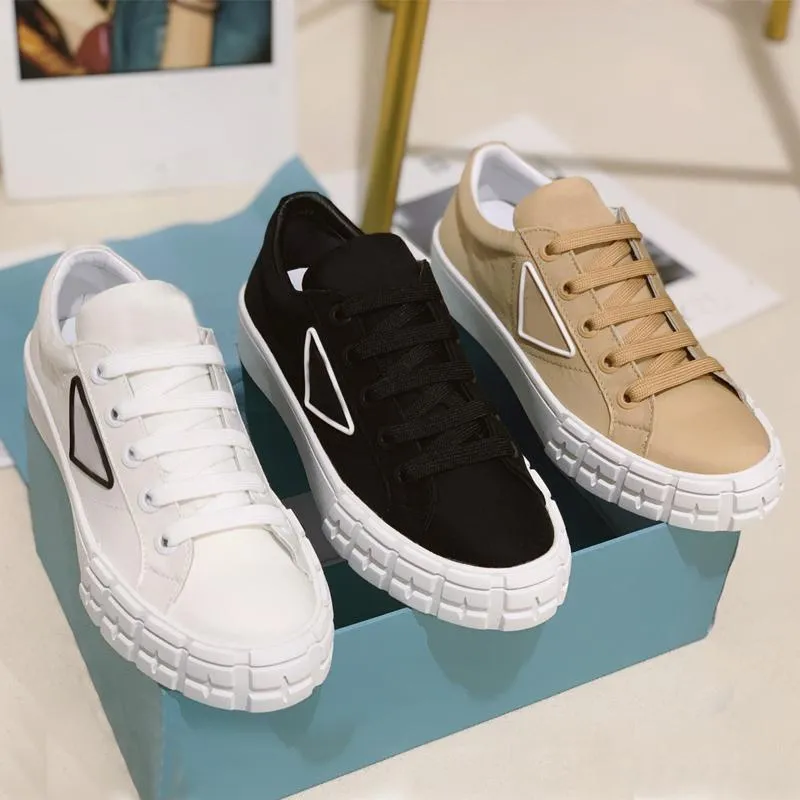 Casual Shoe Sports Sneaker Travel Fashion White Black Women Lace-up Shoes 100% Womens Lady With Flat Bottom 35-41 Designer Box Cloth Sn Vmne