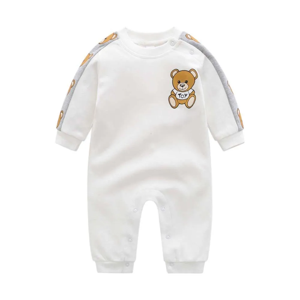 Baby Rompers Одежда комбинезон 100% хлопок Newborn Romper младенческий малыш нагрудник для детей мальчиков девушки одежда