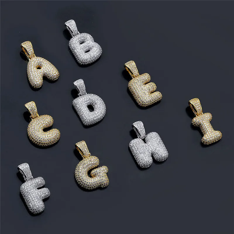 bubble letter necklace69