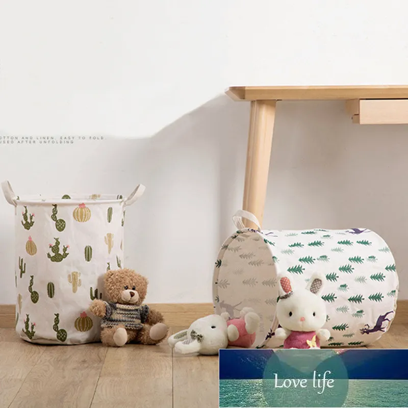 VAIVUSTO Cesta Redonda Para La Ropa Sucia, Impermeable, De Lona, Grande, Con Asas, Linda Cesta De Dibujos Animados Para Ninos Cuarto Del Bebe Para, , large