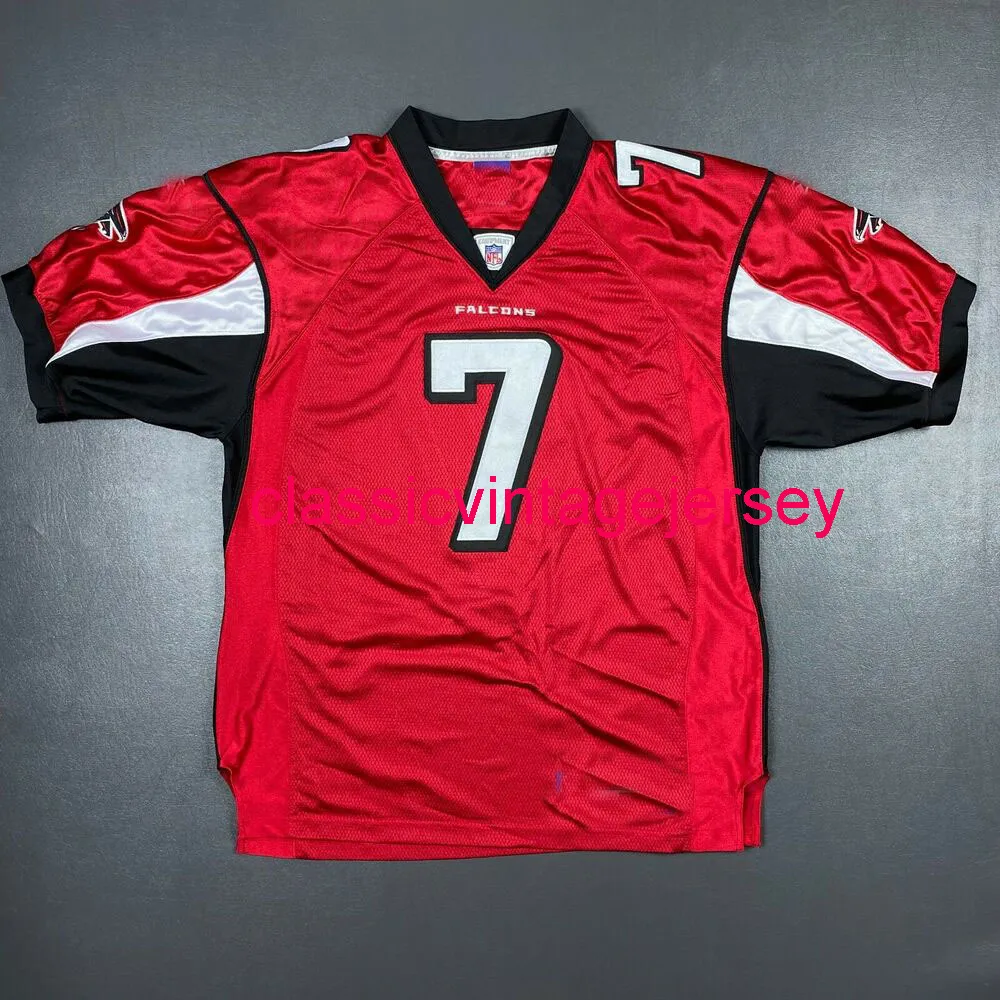 100% costurou Michael Vick Jersey Custom Qualquer nome Número XS-5XL 6XL Jersey Men Youth