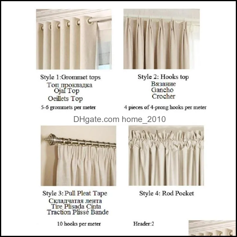 1pc 2019 New Curtains for Windows Drapes European Modern Elegant Noble Printing Shade Curtain For Living Room Bedroom Home Decoration