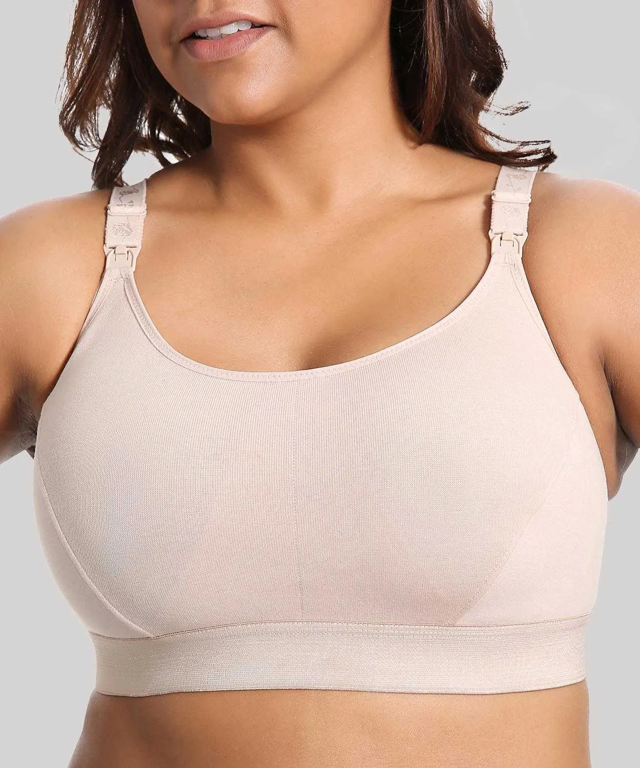 Womens Full Support Comfort Plus Size Cotton Maternity Nursing Bra 210918  From 14,48 €