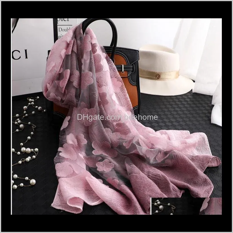 2021 new sunscreen silk scarf women`s long gradient shawl fashion trend warm scarf gc9