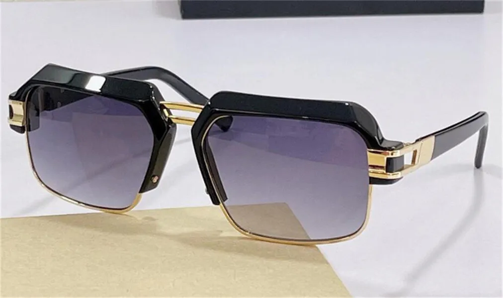 Mode Design Man Solglasögon 6020 Kvadratram Enkel och populär stil Utomhus UV400 Skyddsglasögon Toppkvalitet