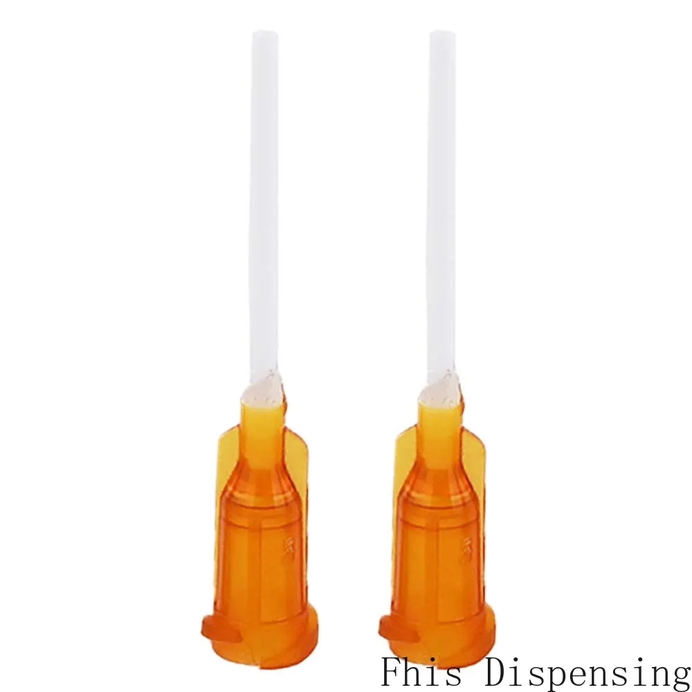 Lim Dispensing Needle 15g PP Flexibel Nål Nålrör Längd 25 mm (1 tum)