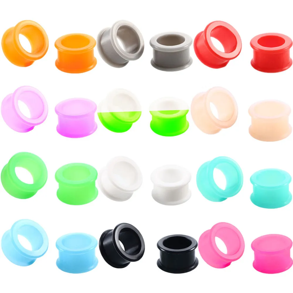 Silicone Ear Plugs And Tls Tunnel For Pcs Body Jewelry Piercing