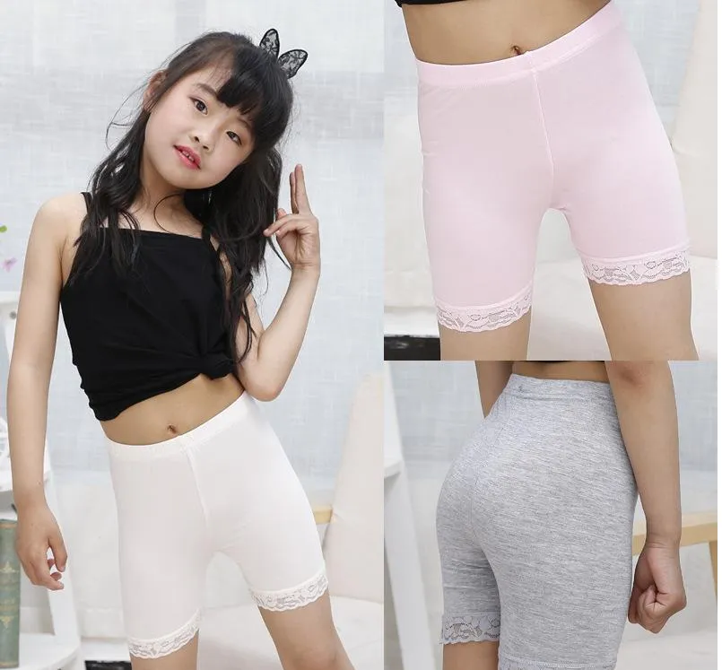 2021 INS Kids Girls Cotton Running Shorts Women Lace Leggings, Safety  Pants, Baby Short Tights With Free DHL Shipping From Topwholesalerno1,  $1.41