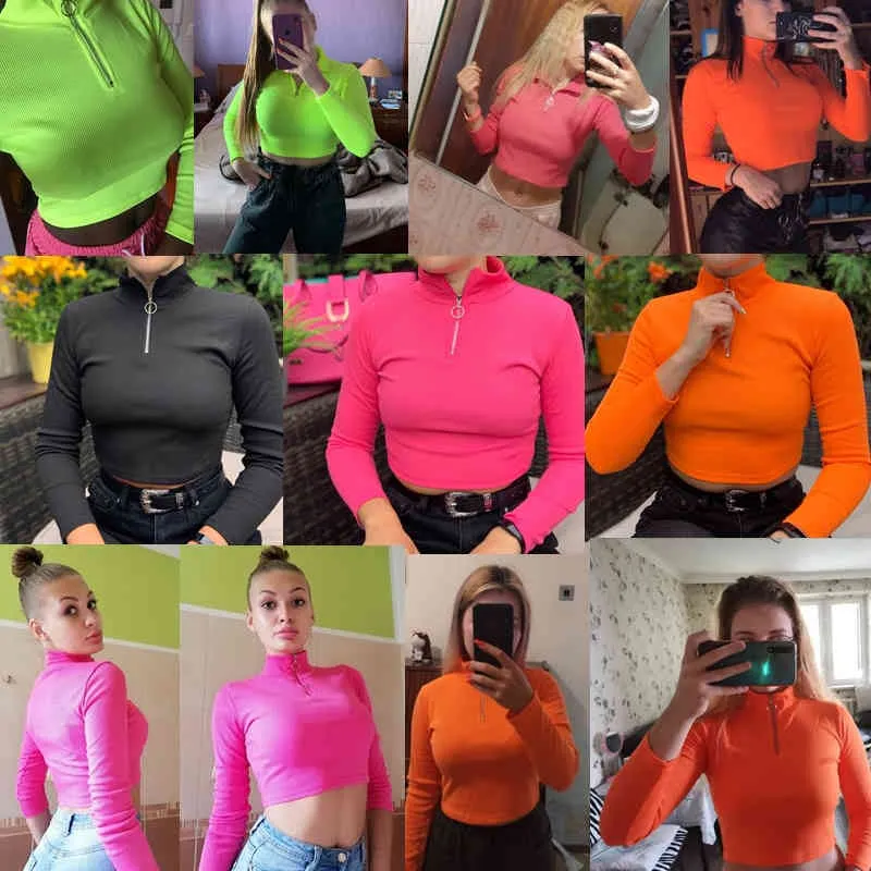 Blusas color neon 2019 on sale