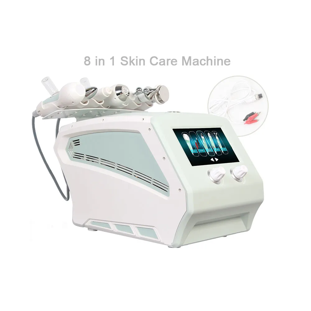 rf mesotherapy hydra water peel microdermabrasion hydro dermabrasion facial machine 8 in 1 nano sprayer ultrasound technology for skin care wrinkle removal