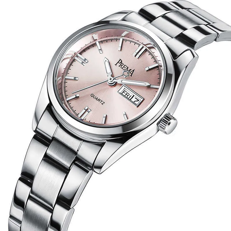 PREMA Womens Fashion Watch Stainless Steel Waterproof Quartz Dress