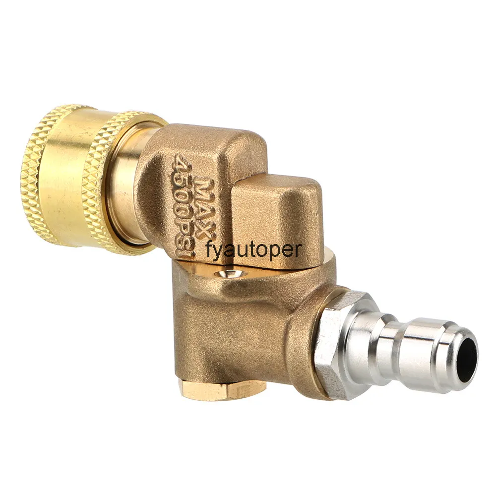 Quick Connect Sprayer Nozzle Set For Car Pressure Washers Rotary Pivoting Coupler Jet, Jet