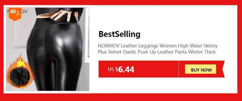 NORMOV High Waist PU Leather Vegan Leather Leggings Sexy Push Up Design For  Women, Elastic And Bright For Street Style 211215 From Luo02, $15.51