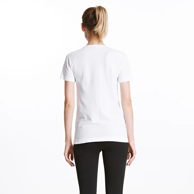 2024 lu lu lemon Moda temperamento designer di abbigliamento T-shirt Palestra camicia sportiva da donna Quick Dry run Yoga T-shirt maniche Abbigliamento fitness