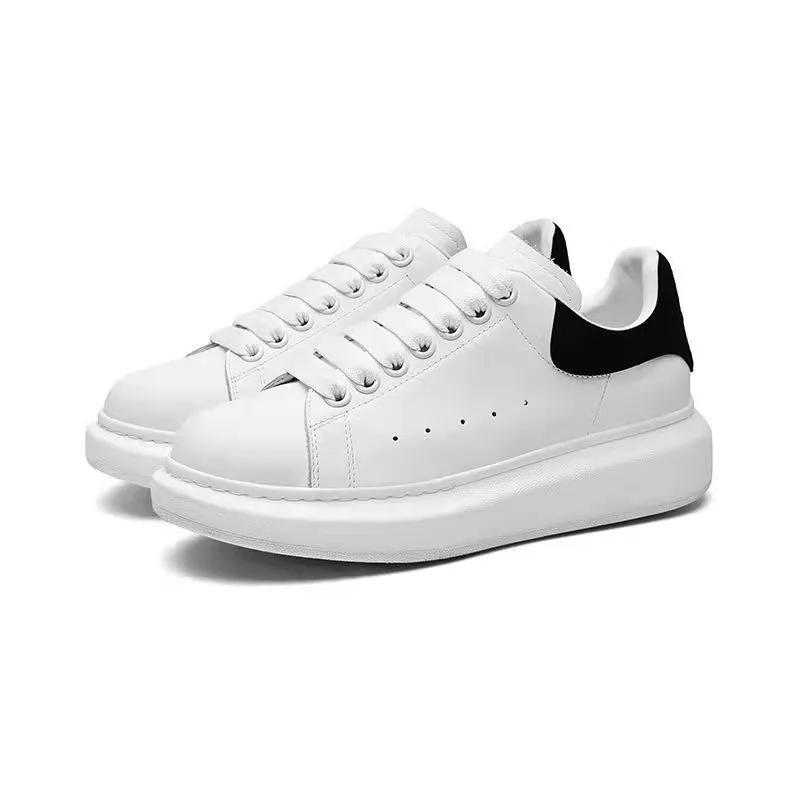 Plataforma moda zapatos casuales blanco blanco compus compus clásico 3m reflexivo para hombre para mujer Velveta plana tonel de visión zapato de gran tamaño de calidad superior US1 EUR45 con caja