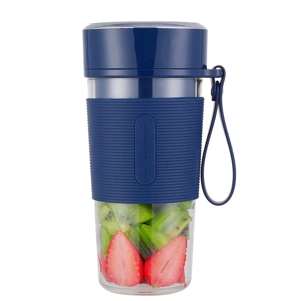 Bärbar Juicing Cup 300ml Mini Portable Elektrisk Frukt Juicer Automatisk Blender Baby Food Milkshake Mixer Juicing Cup
