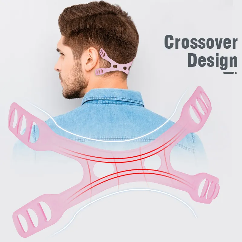 X Shape Face Mask Hook Extender Adjustable Belt Elastic Cord Mouth Masks  Clips Ears Grips Buckle Strap Ear Protector Clothes Hanger Hooks Earloop  String YL0375 From Lonyee, $0.15