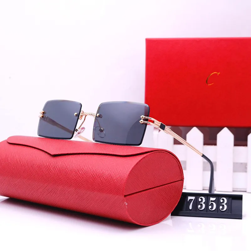 Pareja de moda Luxurys Designers Gafas de sol para mujer Diseñador para hombre Gafas de sol Outdoor Drive Summer Polarized Woman Sunglass Box 2201152D