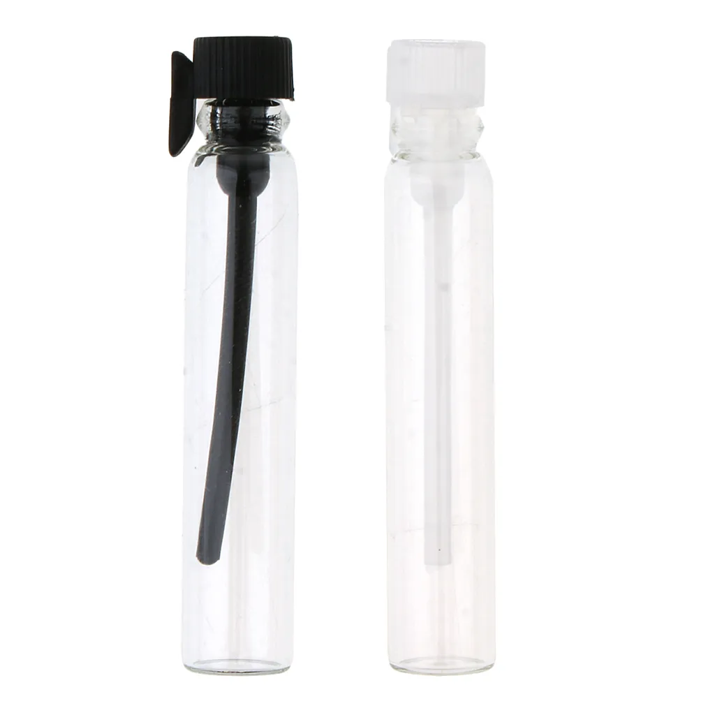 MagiDeal 50Pcs Glass Perfume Vials Empty  Oils Fragrance Bottle 2ml