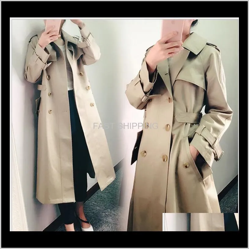 Spring Coat Women Trench coat Fashion