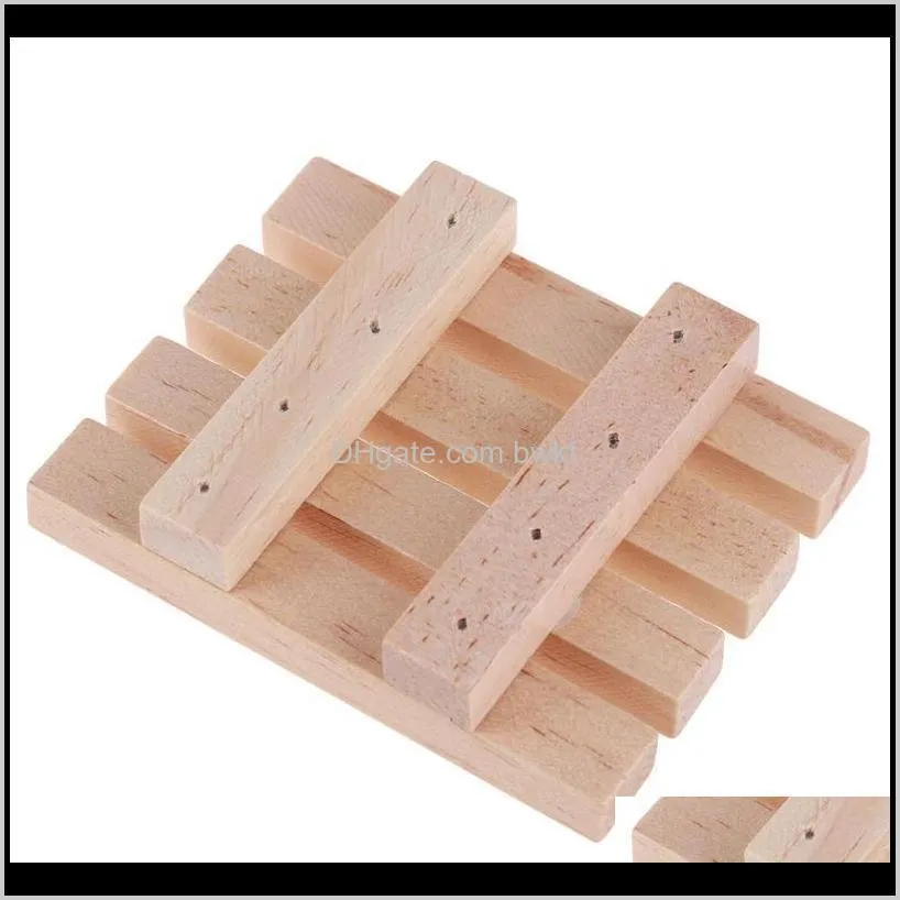 dry soap holder natural wooden soap dish storage container tray holder natural pine shower plate wash soap bathroom hardware