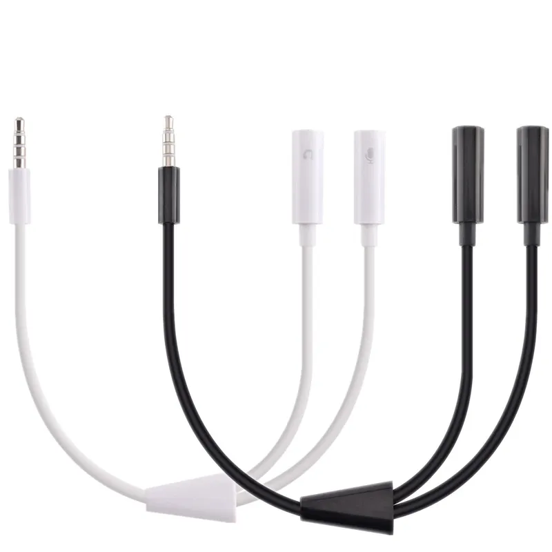 Adattatore convertore cavo audio stereo RCA Jack maschio a 2 RCA femmina da 3,5 mm all'ingrosso di alta qualà  44