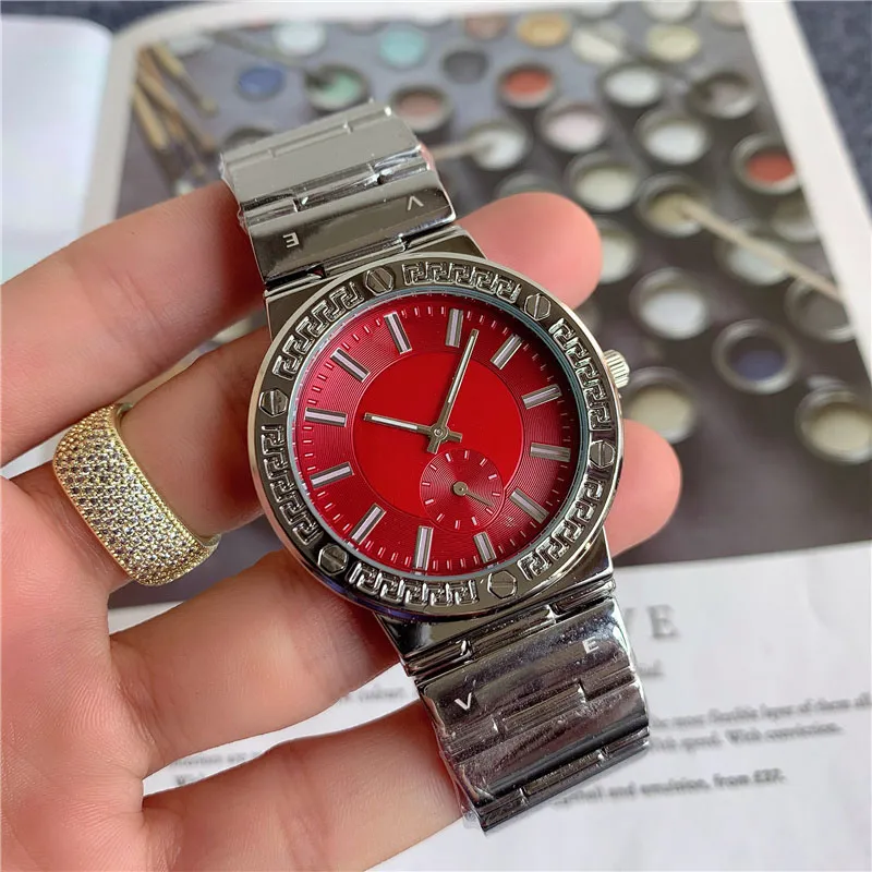 Mens Small Dial Quartz Wrist Watch With Steel Band Top Brand 1 20