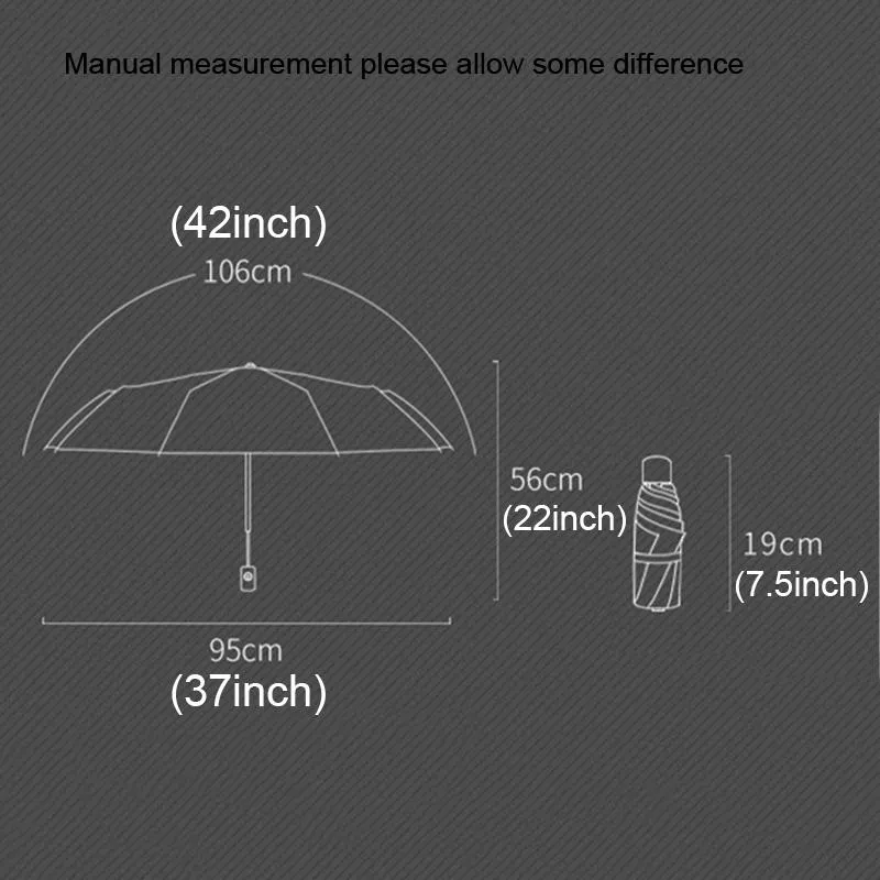 Portable 8 Ribs Mini Umbrella Windproof Waterproof Anti-UV Protection 5 Folding Sun Rain Umbrellas Pocket Lightweight Travel Parasol Men Women Children Gift HY0158
