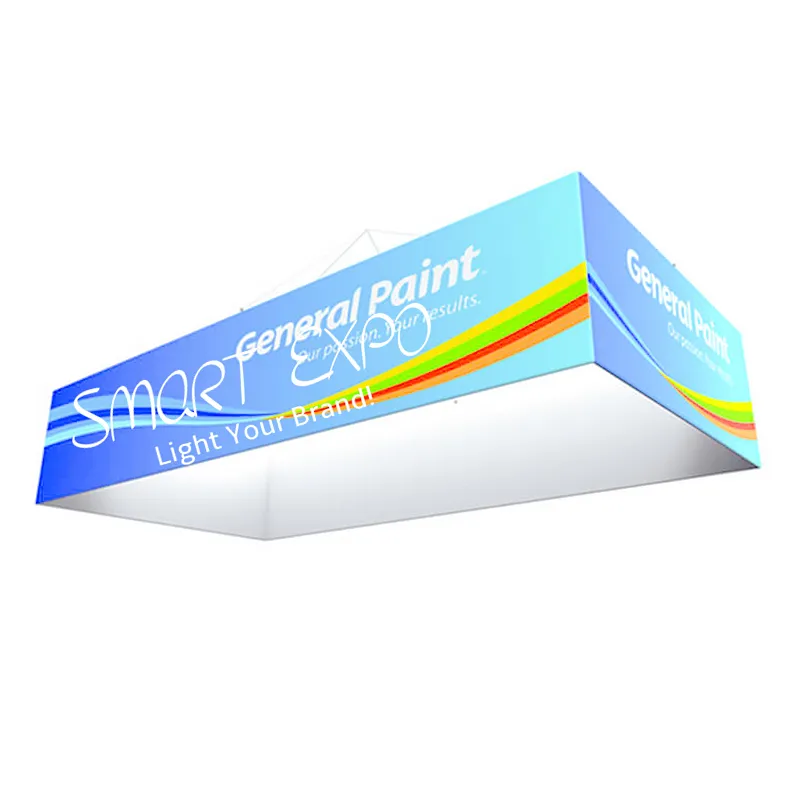 Poster Display Rack 20ft Hanging Banner Stand: Aluminum Frame ...