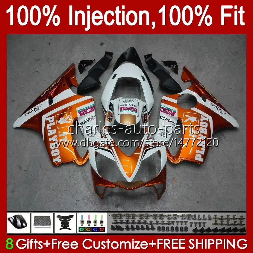 100% FIT OEM Łamyki dla Hondy CBR 600F4 600FS 600 F4 FS CC 99-00 Body 54NO.224 Hot Orange600CC CBR600 F4 CBR600F4 99 00 CBR600FS 1999 2000 Wtryskiwanie Formy Nadwozie