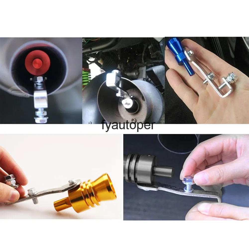 Car Turbo Sound Whistle Vehicle Refit Device Exhaust Pipe Whistle