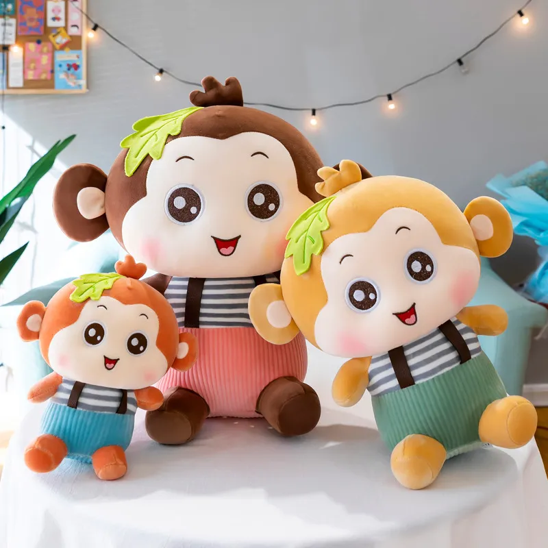 Peluche Gibbon, simpatico peluche a maniche lunghe, regalo per