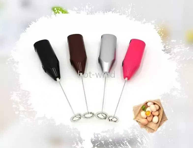 Mini Milk Frother Electric Egg Beater Hand Shake Whisk Mixer Coffee Tool  Kitchen